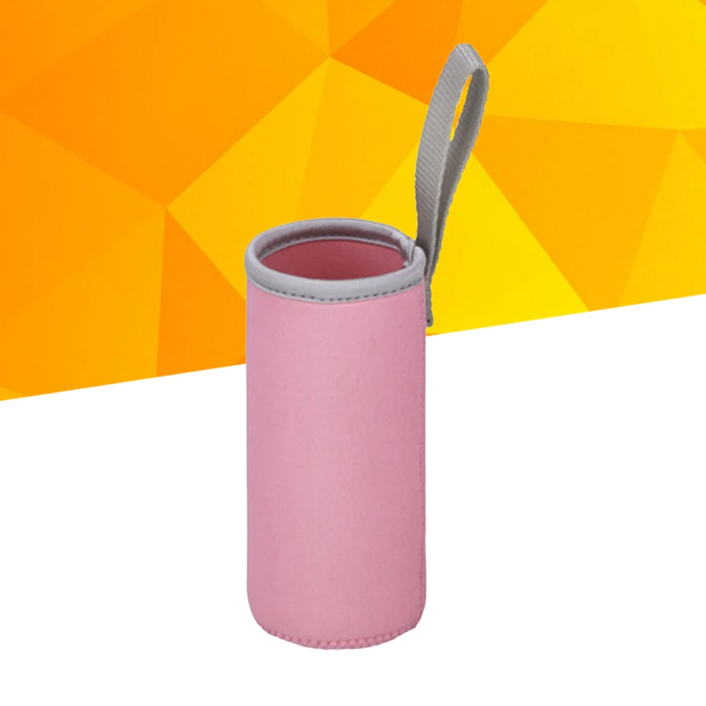 

550Ml Insulated Water Bottle Holder Bag Carrier Pouch Cover For Stainless Steel Glass Plastic Cup Sets Lightweight Foldable
