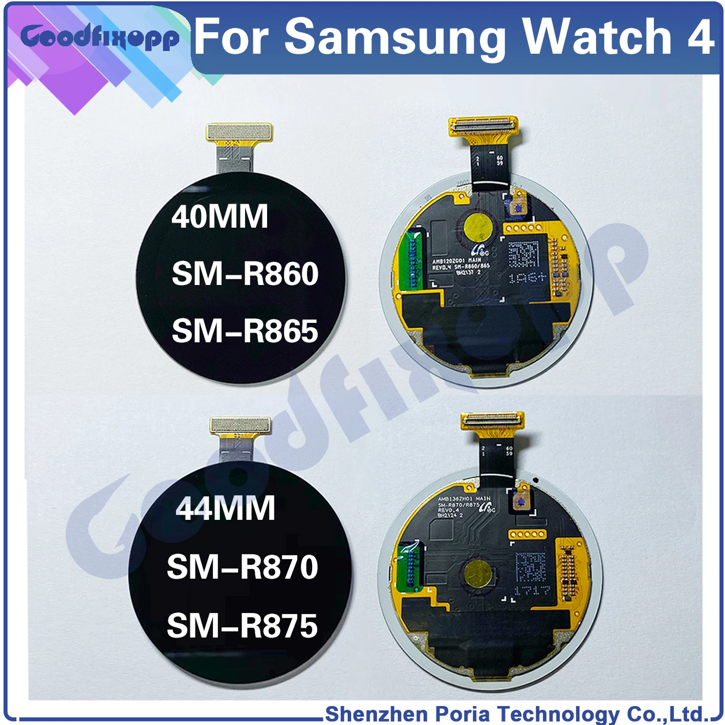 

Новинка для Samsung Watch 4 SM-R860 SM-R865 SM-R870 R860 R865 R870 R875 Wacth4 ЖК-дисплей сенсорный экран дигитайзер в сборе