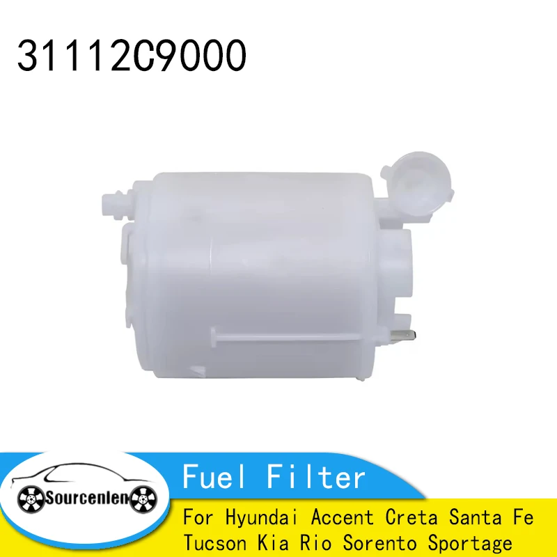 

Совершенно новый топливный фильтр 31112C9000 31112-C9000 для Hyundai Accent Creta Santa Fe Tucson для Kia Rio Sorento Sportage