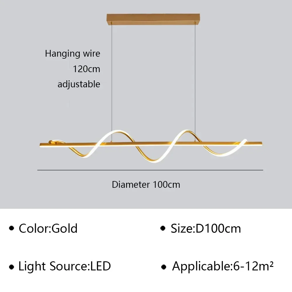 Moderne LED-hanglamp Scandinavische restaurantplafondlamp voor woonkamer, eetkamer, kantoor, bar, binnenverlichting, decoratieve verlichtingsarmatuur