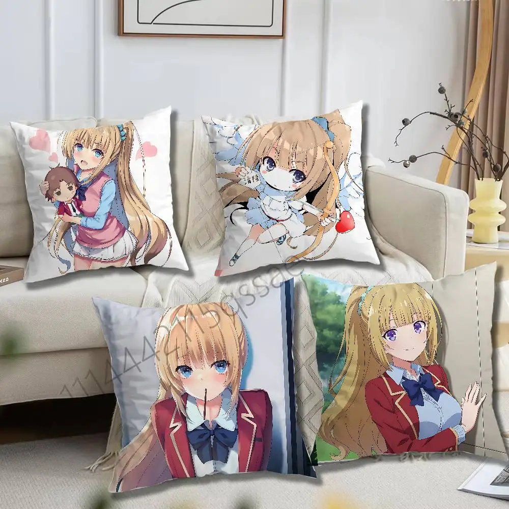 Karuizawa Kei The E-Elite Pillow Case Square Bedroom Sofa Leisure Comfort Cushion Car Home Decoration