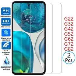 2Pcs Screen Protector for Motorola Moto G22 G32 G42 G52 G62 G72 G82 Tempered Glass For Moto G 22 32 42 52 62 72 82 22 32 Glass