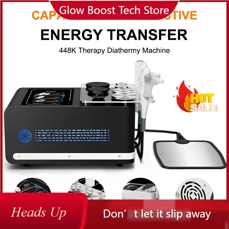 

NYPortable 448 кГц RFTecar терапия RET CET диатермия машина для похудения тела облегчение боли подтяжка кожи INDIBA глубокий уход