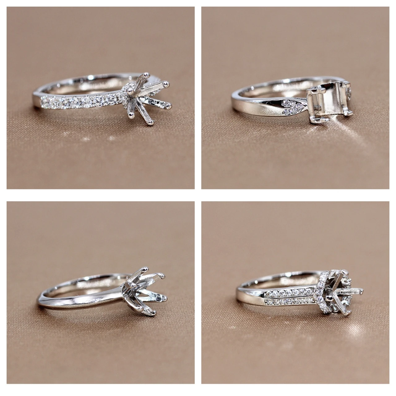 خاتم فضة إسترليني S925 من MeiBaPJ ، مجوهرات راقية للنساء ، موضة أنيقة ، اقتراح حفلة تذكارية ، هدية زفاف