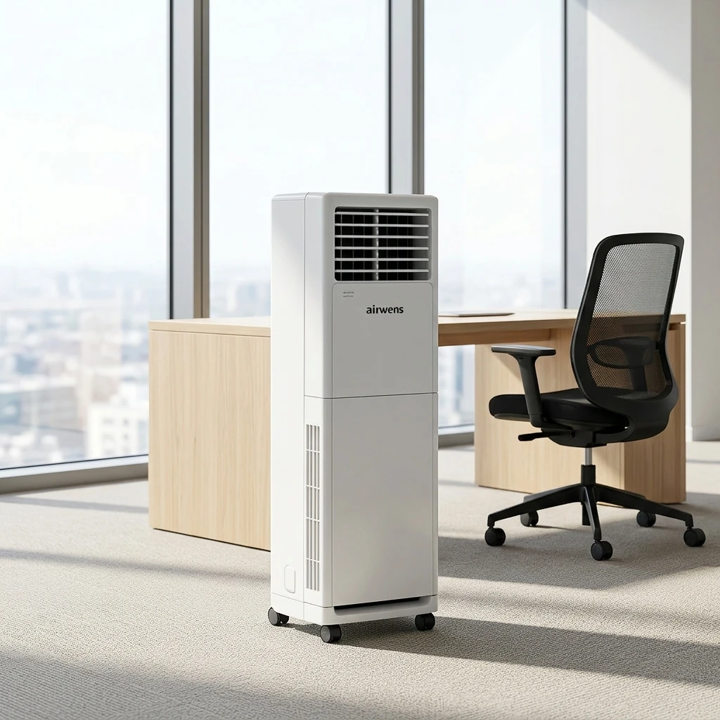 High Efficiency Floor Standing AC Cooling Heating Unit home Office Use