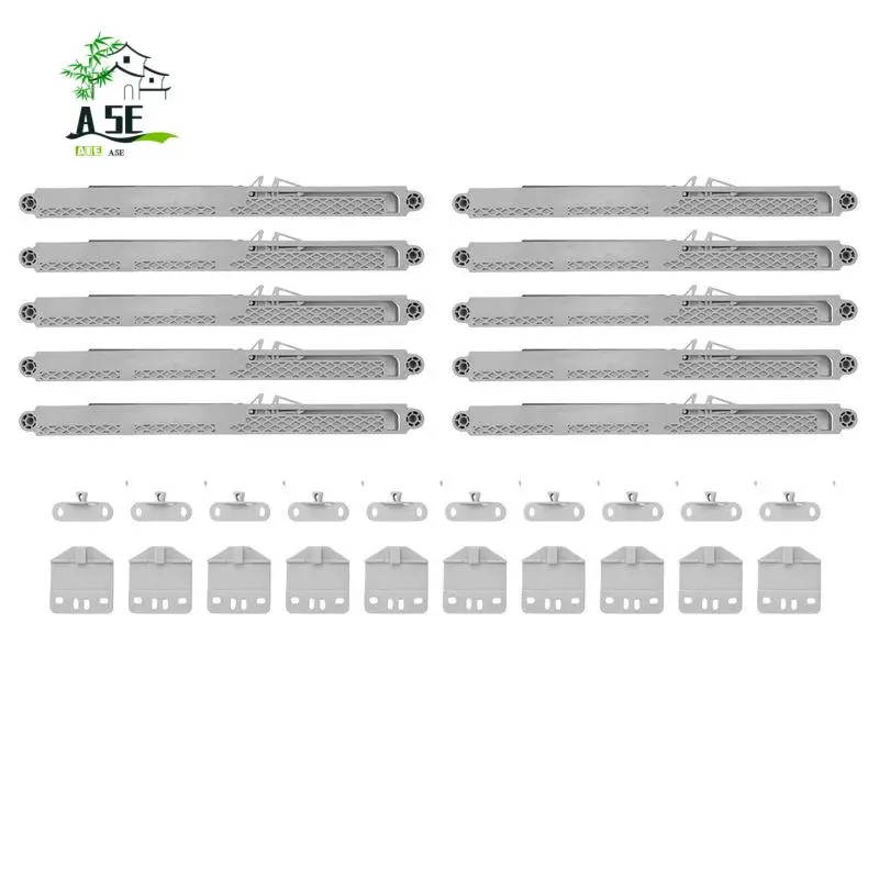 

A05E-10Pcs/Lot Cabinet Glides Adapter Soft Closing System For Any Side Mount Drawer Sliding Buffer Damper Cupboard