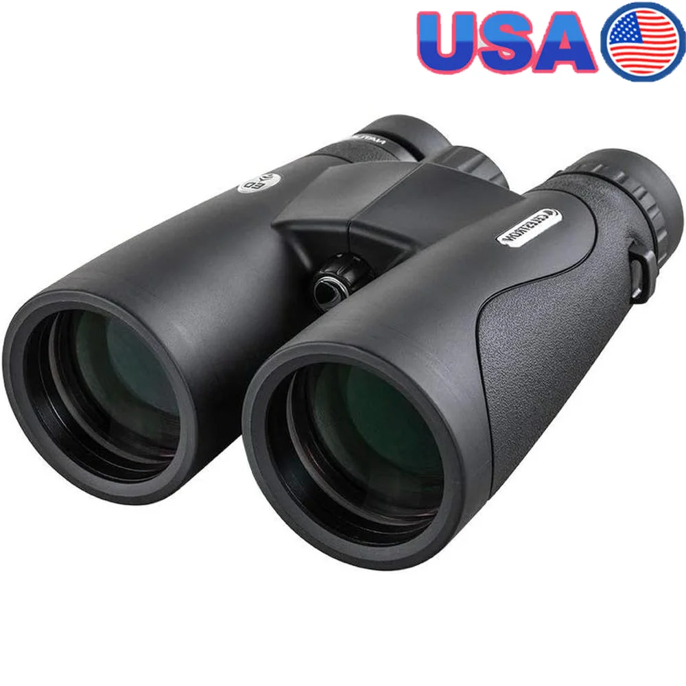 Premium ED 12x50 Binoculars Birdwatching Outdoor Nature Observation Fully Multi-Coated Waterproof Durable BaK-4 Prism