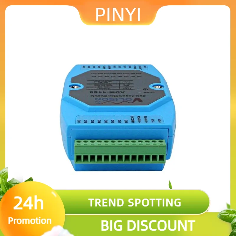 

Акция ADM-4188 8 каналов Входной/выход переключателя 8DI/DO Модуль сбора данных 485 modbus