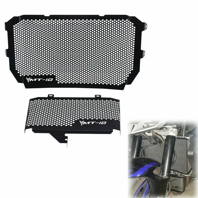 

For Yamaha MT-10 MT10 Motorcycle Radiator Grille Guard Cover Shield Protective Kit Guard Cover Protector