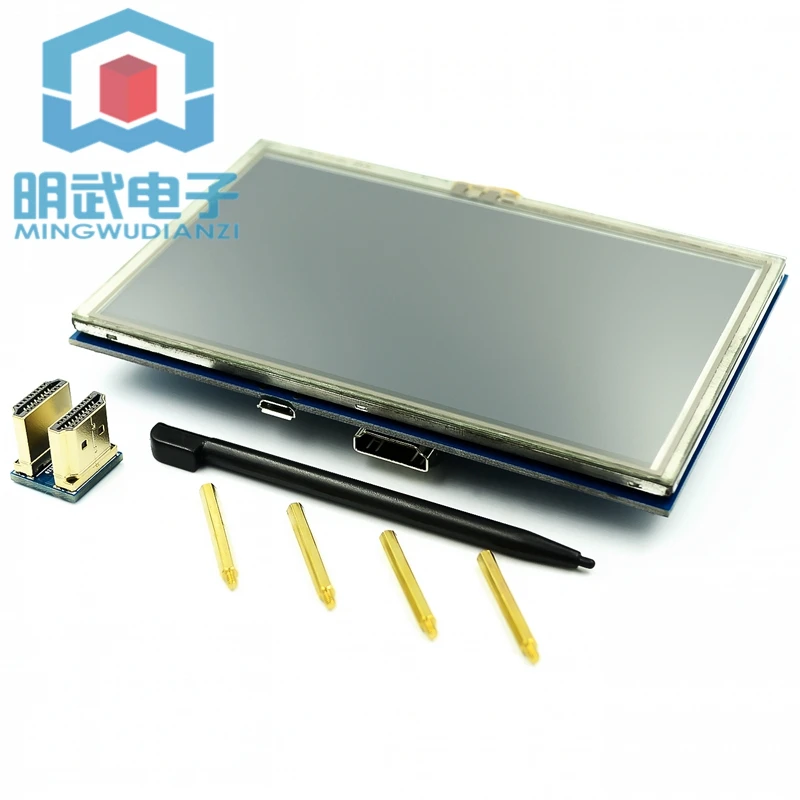 

Совместим с сенсорным ЖК-экраном Pi 5" A + B/B +/2