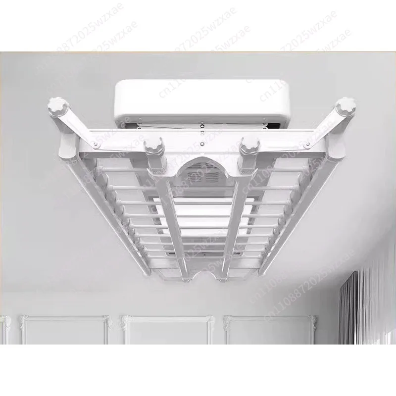 Intelligent multi-functional drying rack, intelligent remote control lifting telescopic adjustable