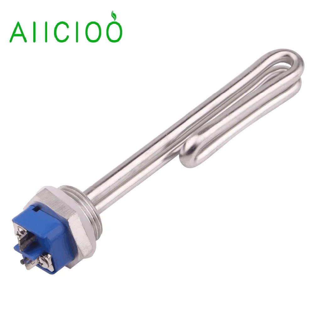 

Screw In Electric Water Heater with 1" BSP Thread Immersion Heating Element 220V 1KW/2KW/3KW Tubular Heater 304 Stainless Steel