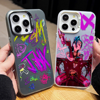 Hot Arcanes J-Jinx Phone Case for iPhone 16 15 14 13 12 11 Pro Max XS X XR 8 7 Plus SE 2020 Matte Hard Shockproof Printing Cover