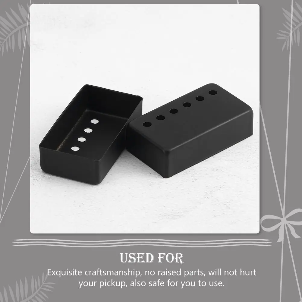 

Protection Cap Pickup Cover Guitar Pickups Electric Copper Key Protective Metal for