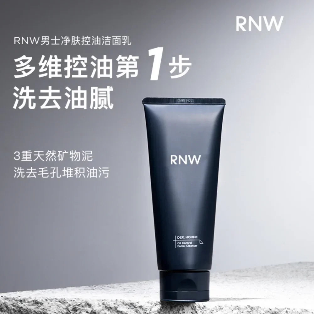 RNW-ELiban sion nettoyante pour hommes, reétiquettes de soins de la peau, nettoyant pour les pores, contrôle du sébum, produits de soins de la peau d'origine coréenne