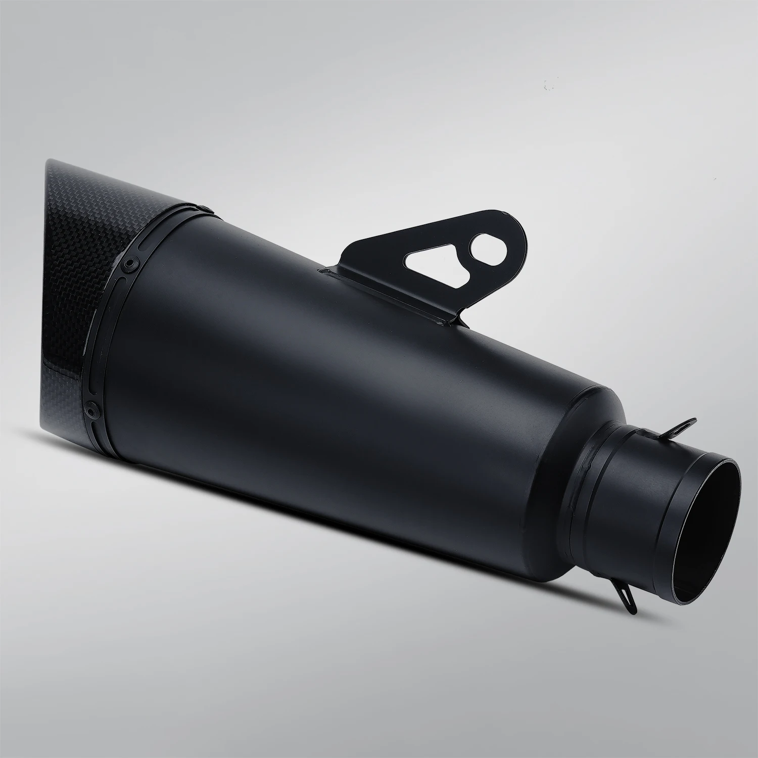 العالمي 51 مللي متر دراجة نارية نظام العادم ZARD ألياف الكربون الهروب الخمار ل ZX4R R3 GSX250 RC390 Duke250 Zard