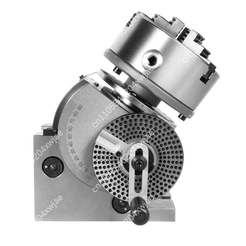 High Precision UniversalRotaryDividing Head Vertical Horizontal Milling Accessory Manual Quick Index Plate Hand Operated Indexer