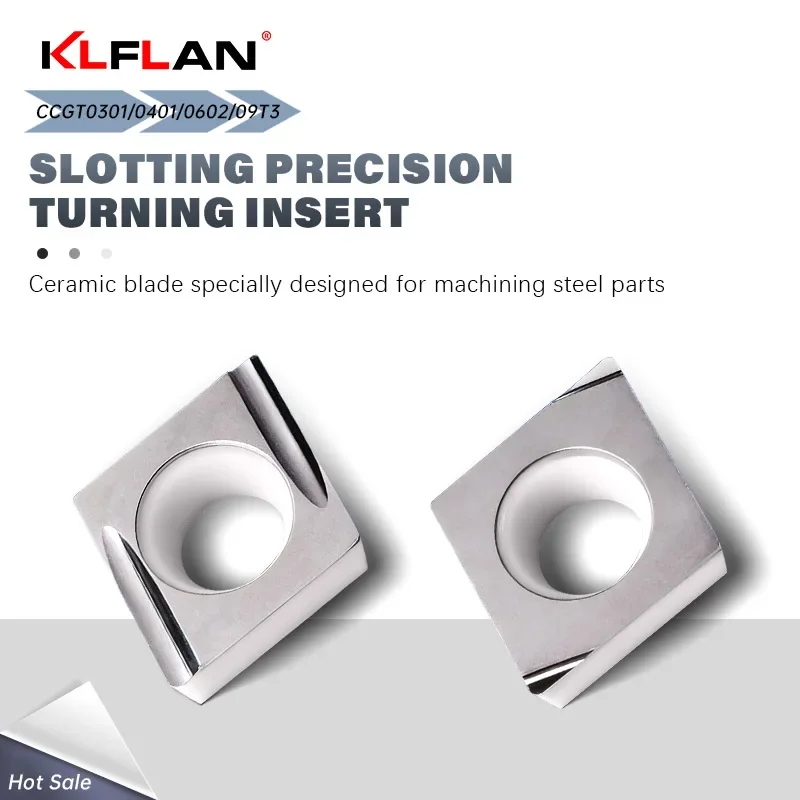 

Diamond Internal Hole Precision Turning Ceramic Insert CCGT030102 CCGT04102 CCGT060202 CCGT09T304 Suitable For Steel Cast Iron