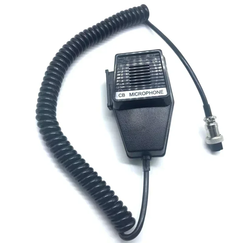 

New 4Pin Handheld CM4 CB Radio Speaker Microphone for Cobra 18 WX ST II 19 DX IV 25 LTD Walkie Talkie
