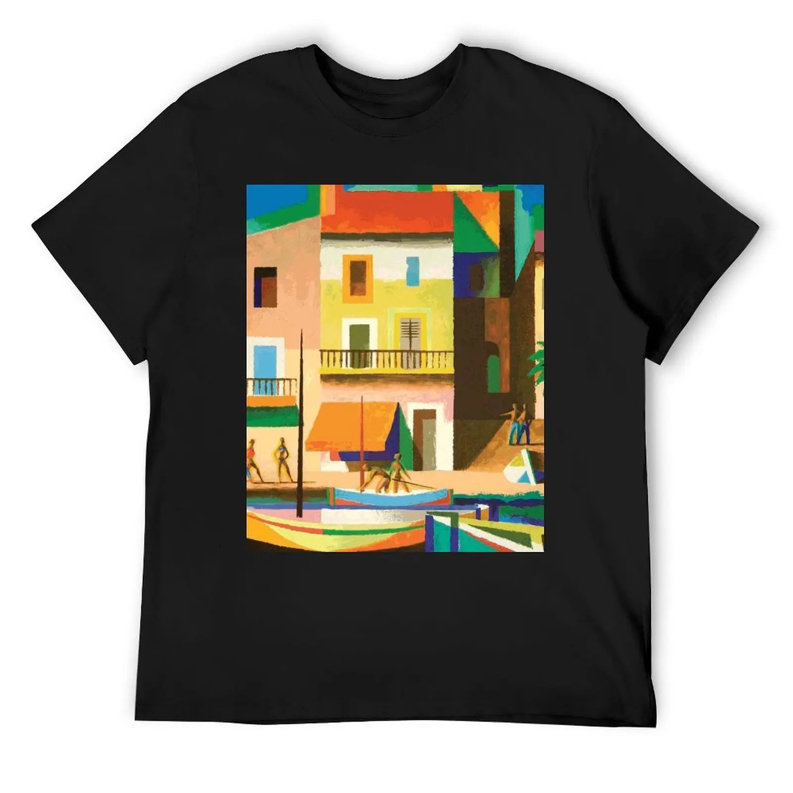 

Vintage French Riviera T-Shirt anime figures new gifts and t-shirts affliction shirts tee shirts for men