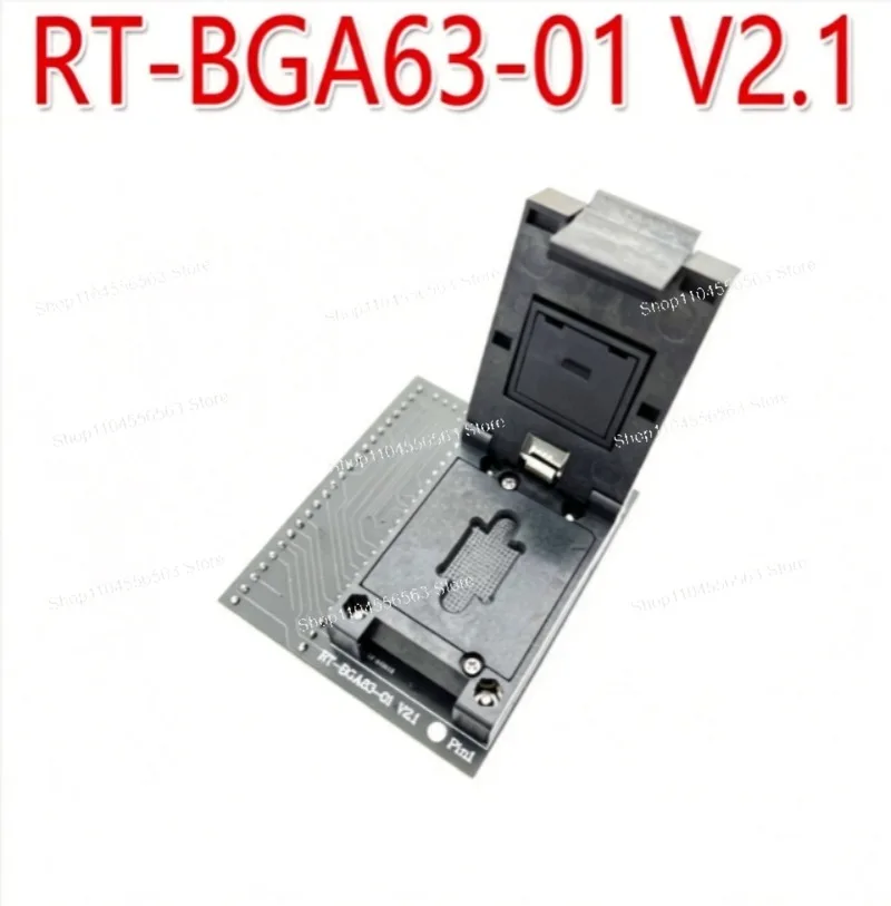 BGA63 Flip Programming Socket, NAND Read Write Adapter