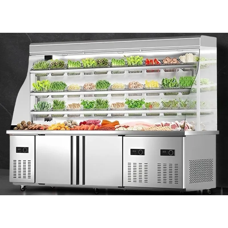 

Malatang display cabinet, refrigeration and freezing equipment, fresh-keeping ordering cabinet