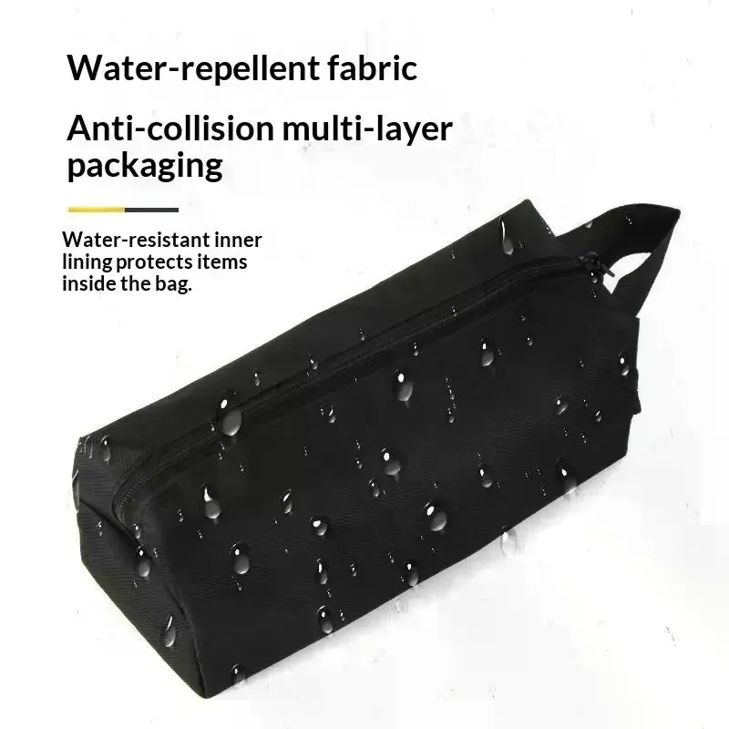 Hand Tool Bag Thick Canvas Bag For Small Tools Screwdriver Wrench Tweezers Drill Bit Organizer Bag Waterproof Zipper Pouch 1PC