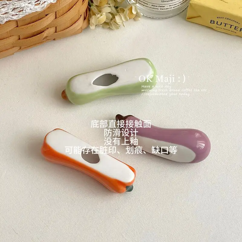 Picture 7: Vegetable creative integrated chopstick holder for chopsticks, household table decorations,cute chopstick holder