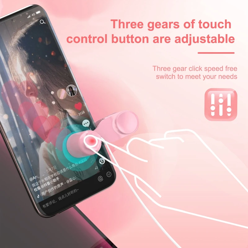 Phone Screen Auto Clicker, USB Device Screen Auto Clicker, Suitable For Games, Live Broadcasts, Video Auto Tapper
