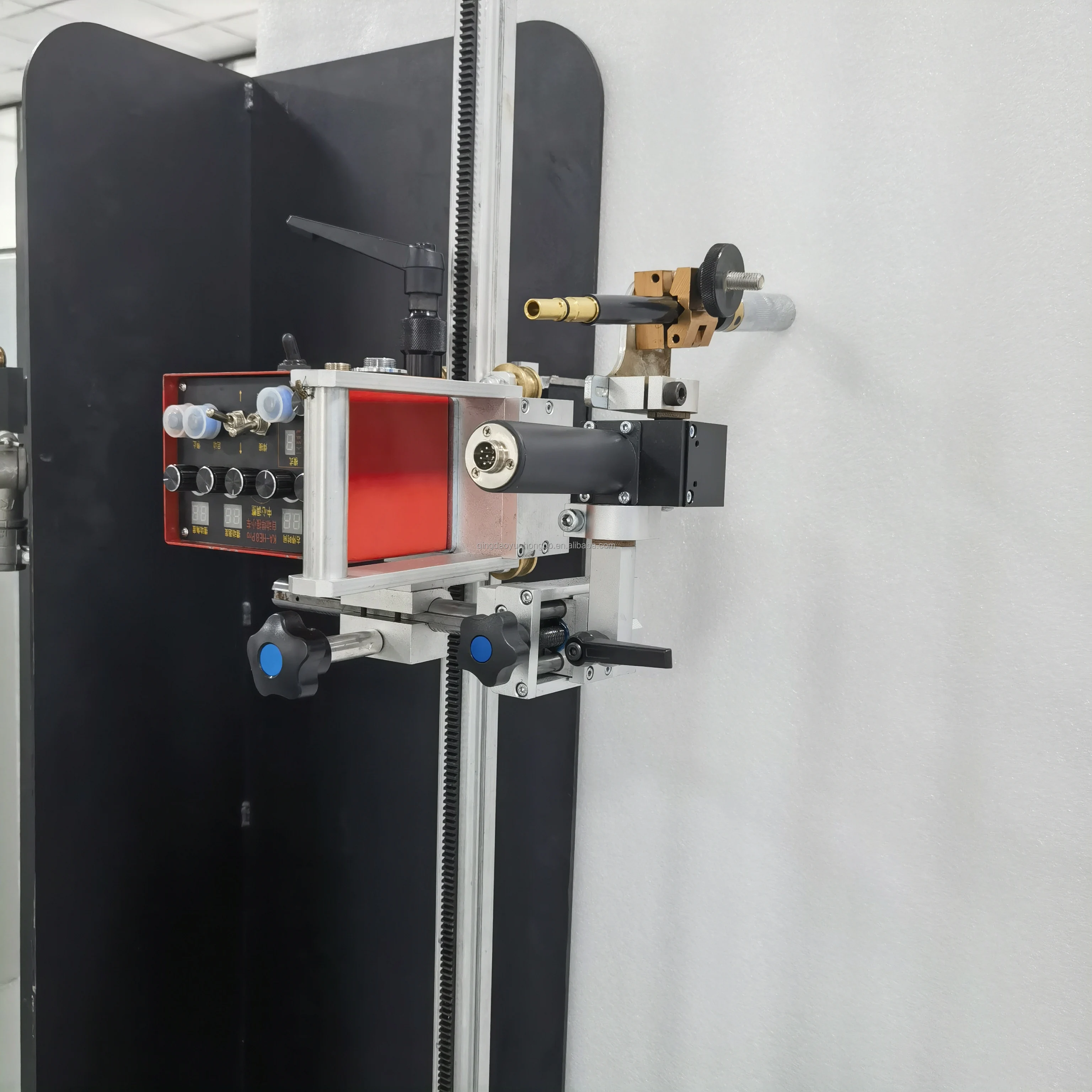 

KA-HE8Pro Сварочный робот-качели Высокое качество Портативный сварочный трактор Mig Магнитная направляющая орбитальный осциллирующий промышленный горизонтальный