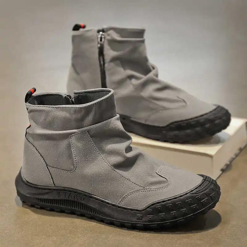 Mocassini Ankle Women's Sport Shoes Black Platform Shoes Ladies Sexy High Heels Sneakers 2025new High-quality Botasky