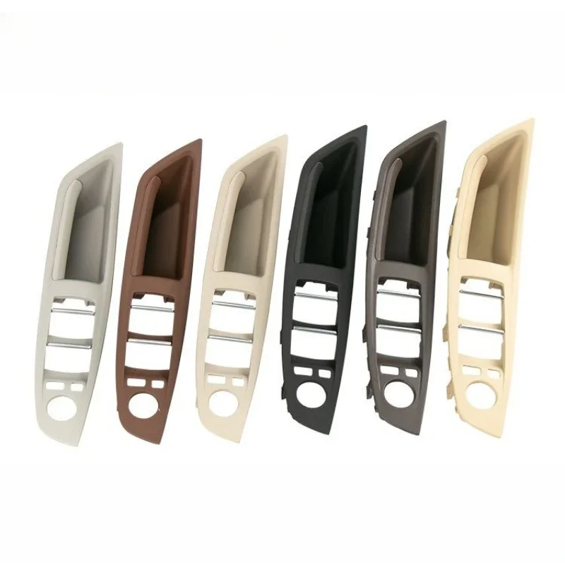 

Fit For BMW 5 Series F10 F11 523i 525i 528i 530i LHD Interior Door Pull Handle Set Beige Black Gray Oyster Car Interior Styling