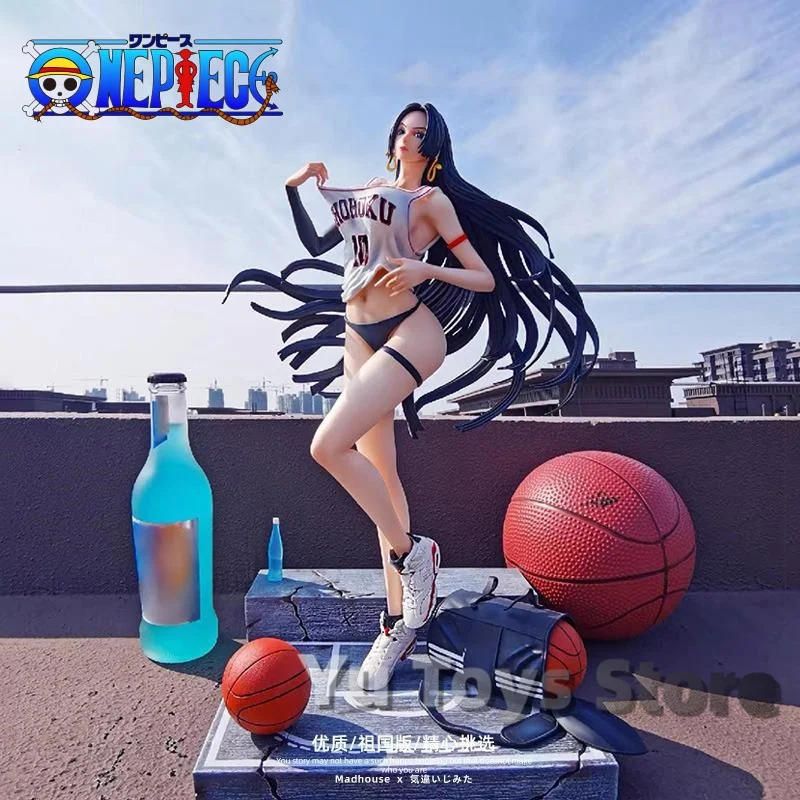 

One Piece Gk Basketball Queen Boa Hancook Action Figure Slam Beautiful Girl Statue Model Ornament Gift Latest Limited Edition