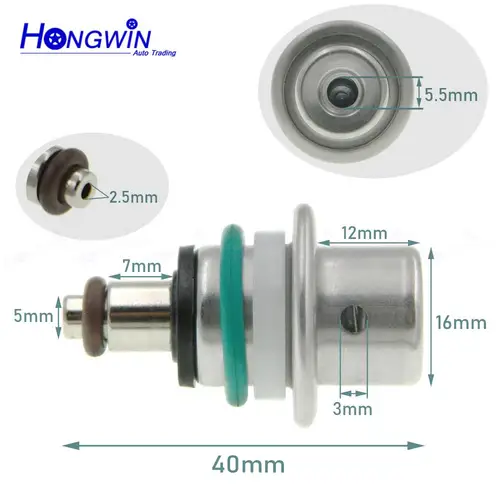 Imagen 2 del producto Regulador de presión de inyección de combustible 35301-2P000 para Hyundai Kia Elantra Tucson Santa Fe Sorento 2,4 Sportage 353012 P000 PR4177