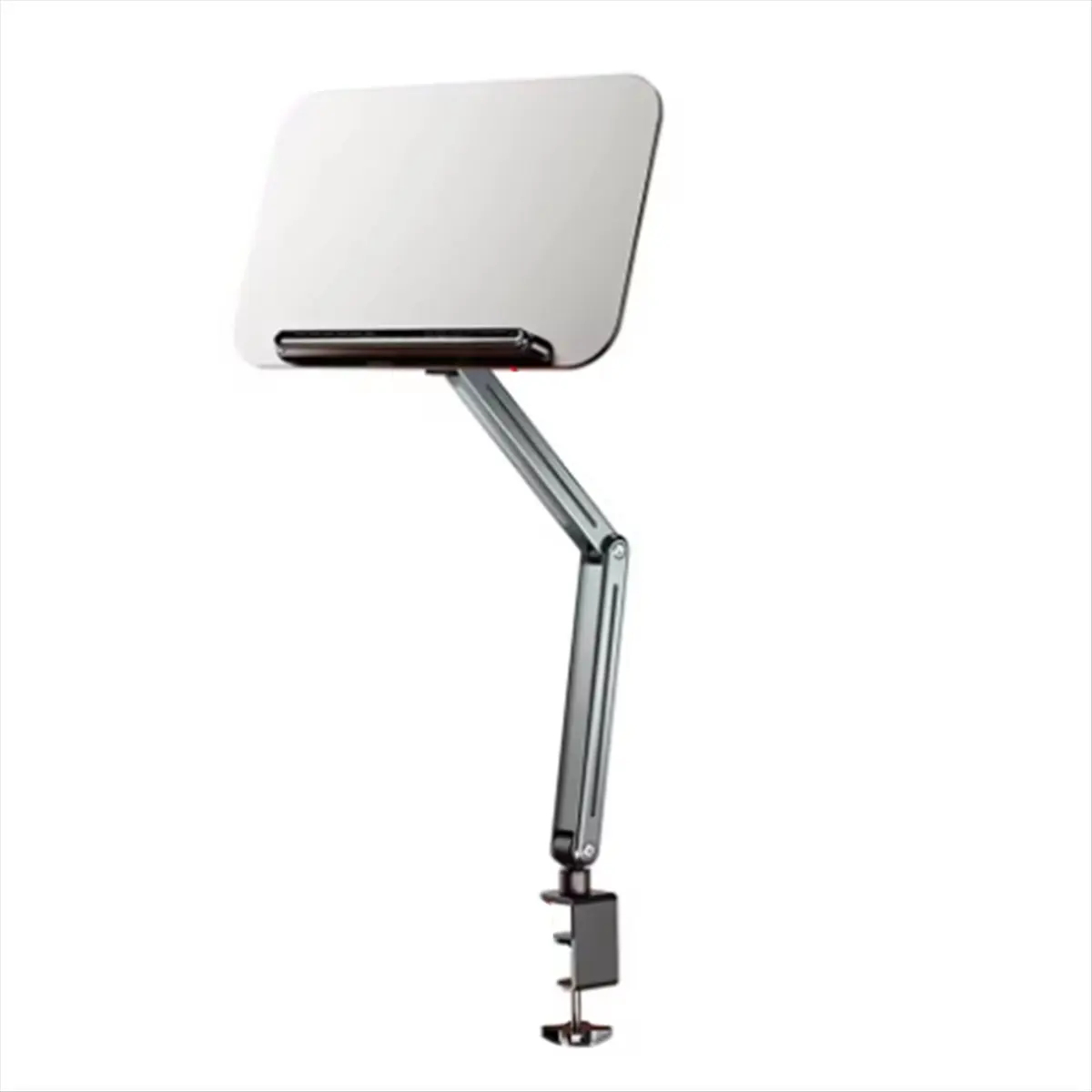 A1488Z Desk Clamp Book Stand for Reading Adjustable Cookbook Stand Recipe Book Holder for Laptop Tablet Recipe Textbook Reliable