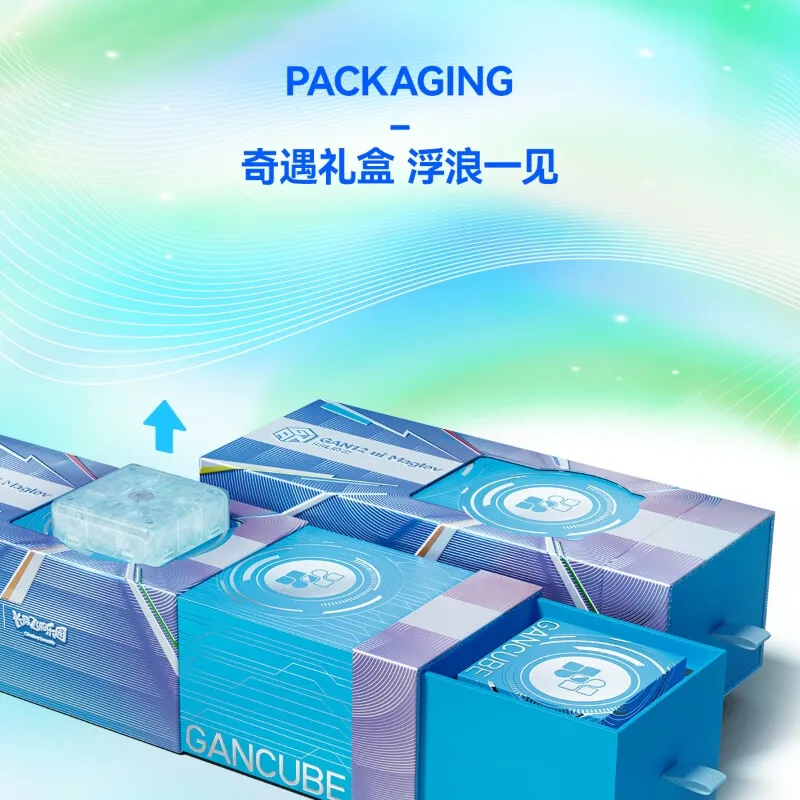 [CubeFun]GAN 12UI Maglev S4 Magnetic Magic Speed Smart Cube Stickerless Intelligent Professional Fidget Toys Puzzle For Gifts