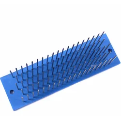 Blue Hair Hackle with 93 PCS Needles for Comb Machine Weft ,Small Steel Comb,Raw Hair Making remy hair