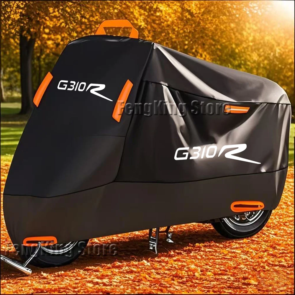 

Motorcycle Cover 300D Oxford Waterproof Outdoor Indoor Protective Dust UV Protection for G310R G 310R G310 R 2017-2024