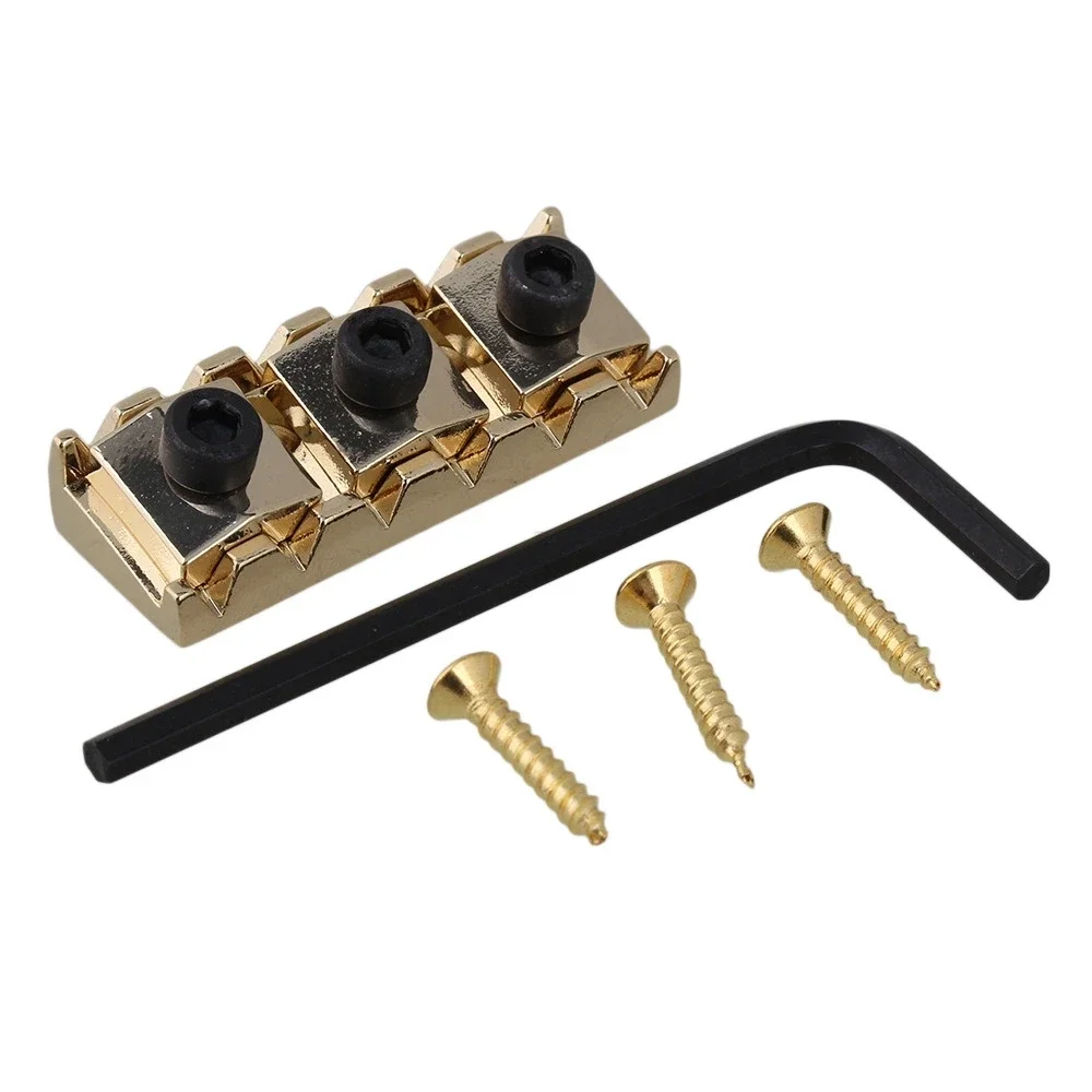 1pcs 42MM  Guitar Tremolo Bridge Locking Nut Chrome Guitar Parts & Accessories