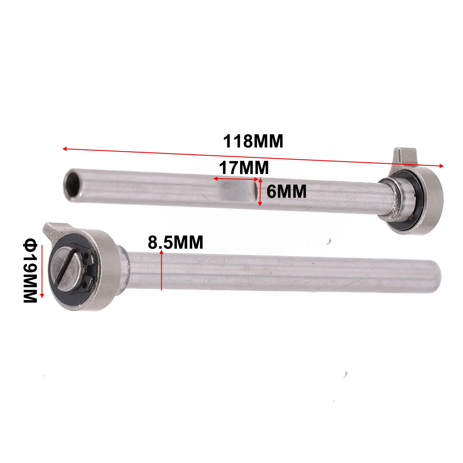 1PC Saw Shaft Chuck Jig Saw Quick-Chuck Electric Power Tool Part Durable Portable Silver Assembly Replacement Parts Accessories