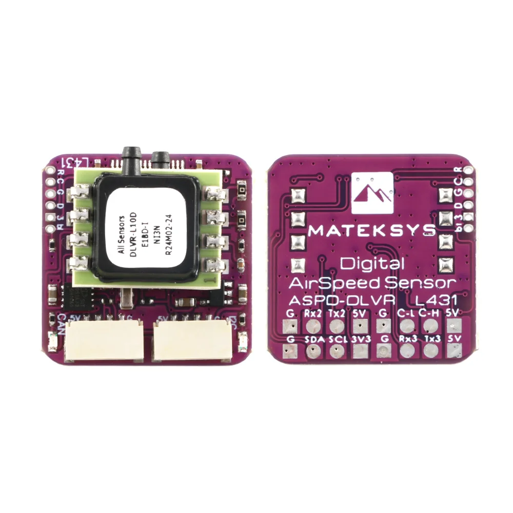 Mateksys MATEK Digital AirSpeed sensor ASPD-DLVR L431 kit with Pitot Tube Compatible ArduPilot for RC Fixed Wing Plane VTOL