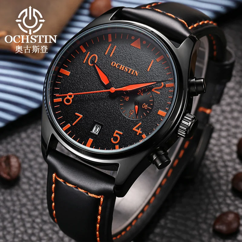 

Brand Specials 2023 New Men's Watch Multifunctional Fashion Quartz Watch Fashion Waterproof Watch To Send Friends Gifts