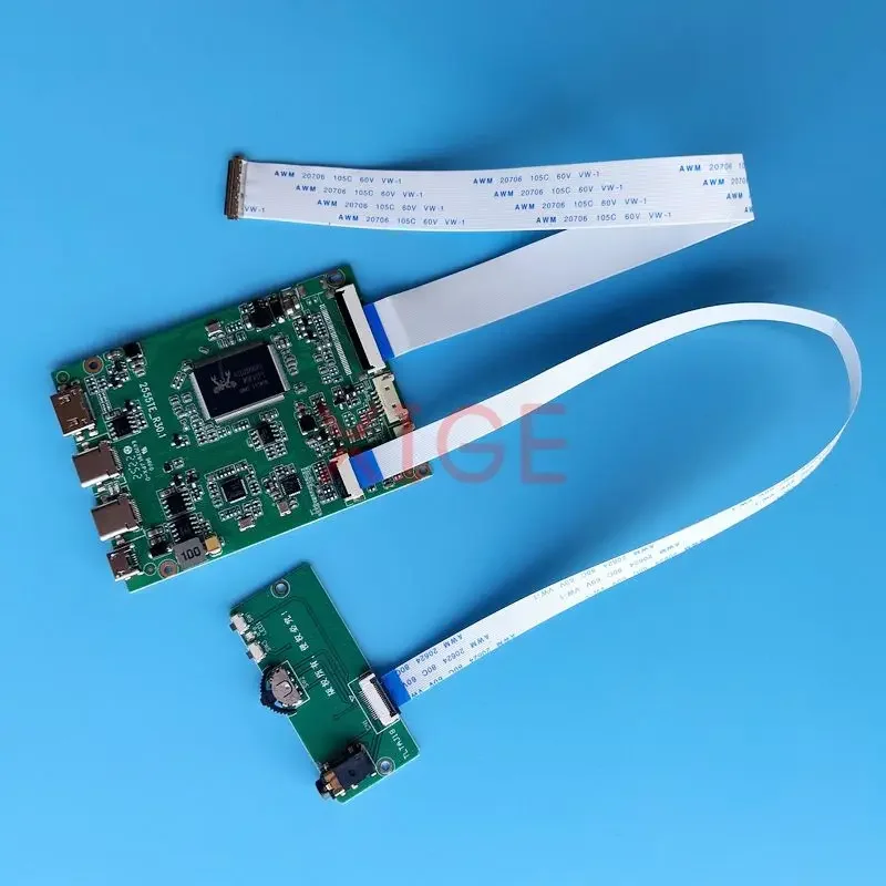 For LP156WHA LP156WH3 LP156WH2 LP156WHU LP156WH4 LP156WHB Controller Board 1366x768 Matrix Mini-HDMI USB-C 3.0 EDP-30Pin DIY Kit