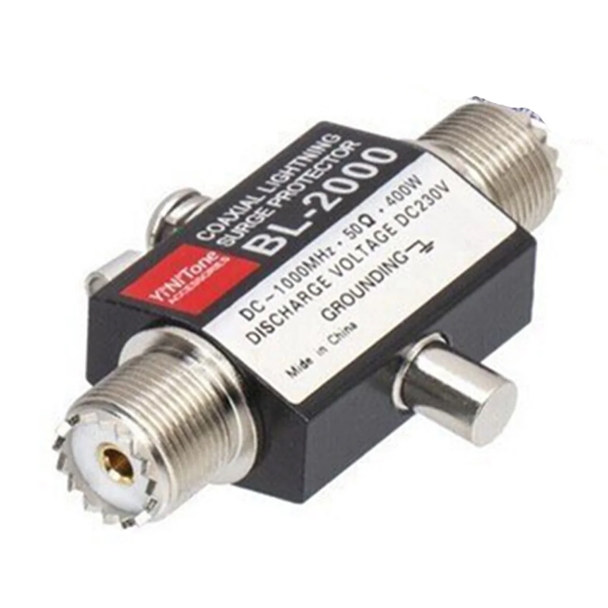 جديد BL-2000 محوري البرق عرام حامي PL259 أنثى إلى PL259 أنثى محوري البرق مانع DC-1000MHz