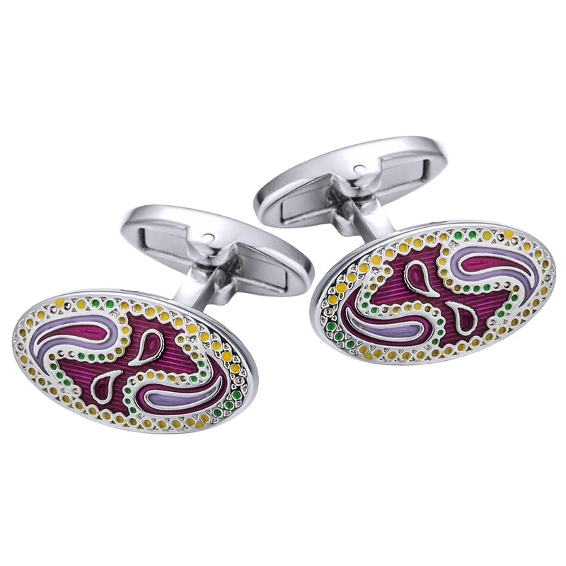 

Мужские Запонки под французскую рубашку KFLK, запонки с эмалью и пуговицами, высококачественные запонки для гостей