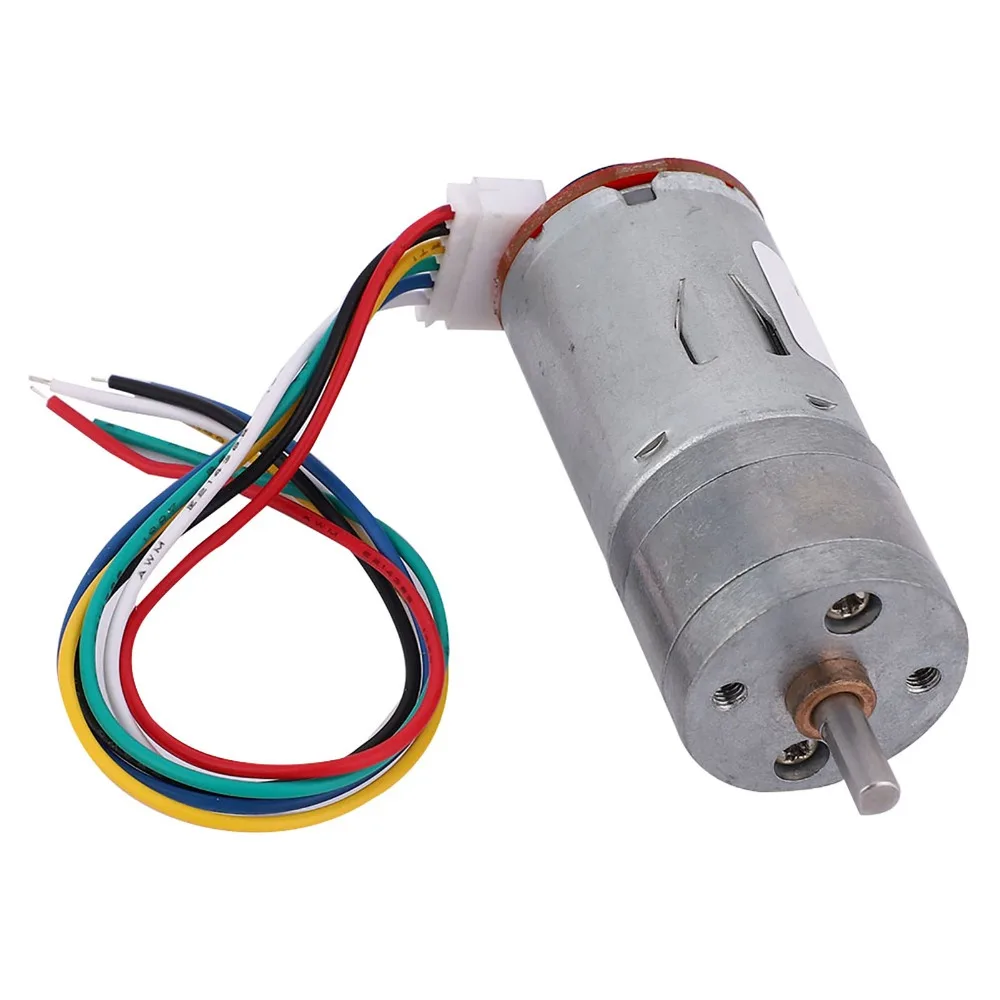 Universal DC 12V Encoder Gear Motor 65mm Wheel Mounting Bracket Geared Motor Kit 200RPM 130 RPM Wheel Kit Motor Robot Model