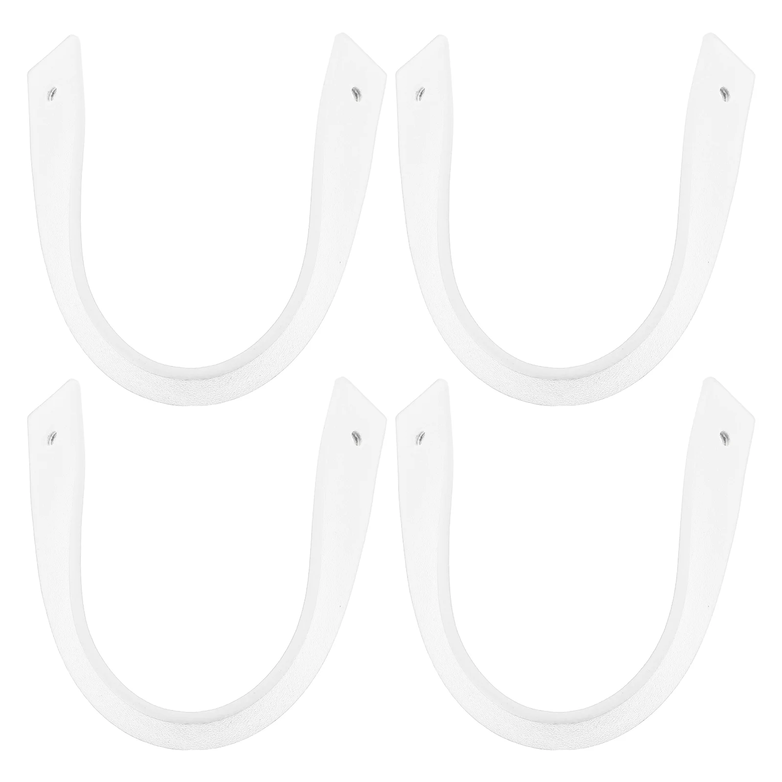 Sign Hook Clothes Hangers Artificial Wall Accessory White Welcome Belt Holder