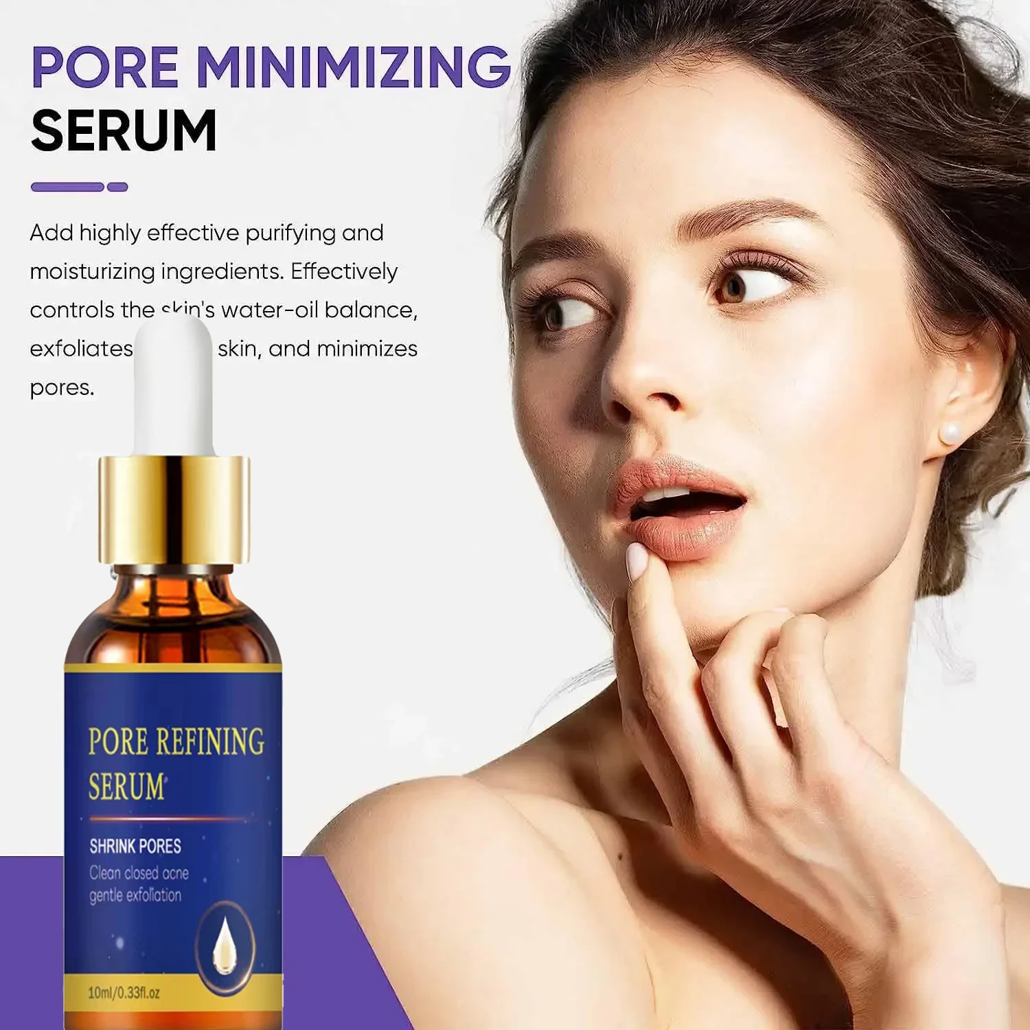 Removing Large Pores Pore Shrinking Serum Face Tightening Repairing Facial Pore Remover Minimizing Moisturizing Skin Care