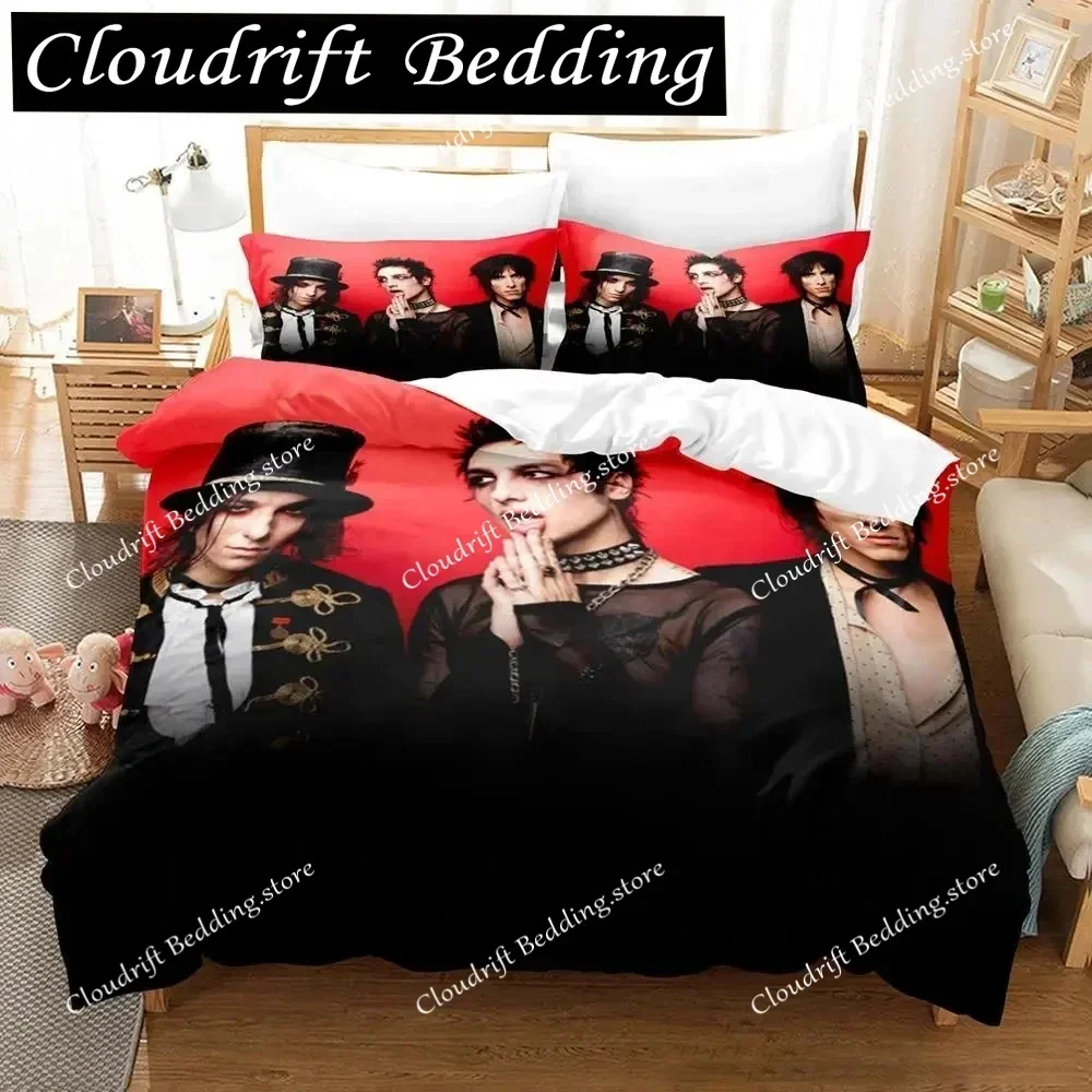 

Palaye Royale Bedding Set Single Twin Full Queen King Size Bed Set Aldult Bedroom Duvetcover Sets 3D Print Bed Sheet Set026