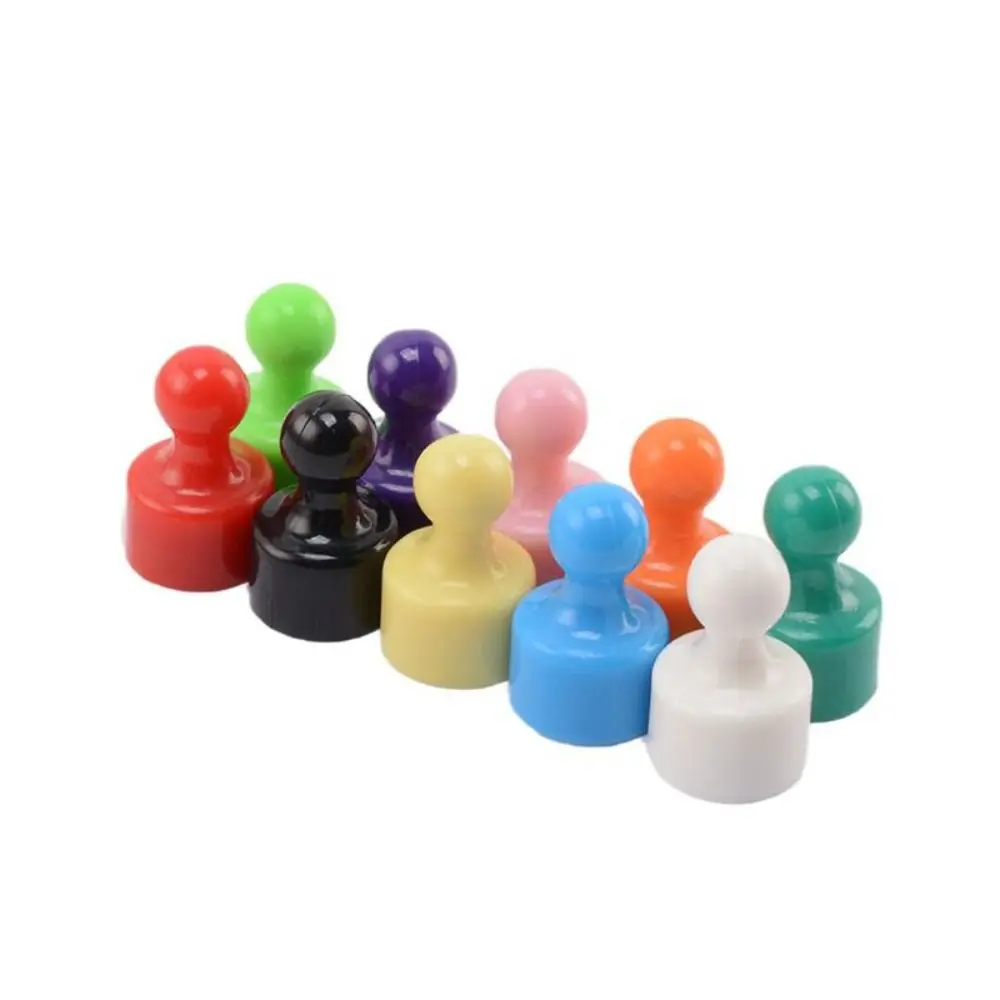 Multi Color Neodymium Round Small Portable Powerful For School Kitchen Pushpin Fridge Sticker Noticeboard Thumbtacks